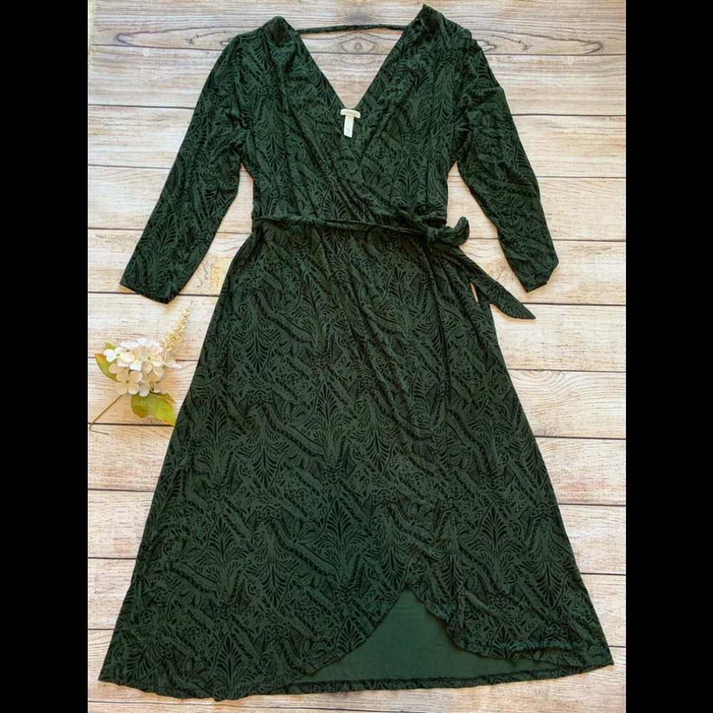 COPY - Soma midi wrap dress